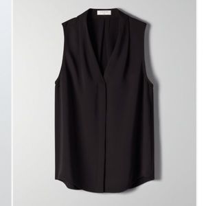 Aritzia Babaton Sleeveless Power Blouse